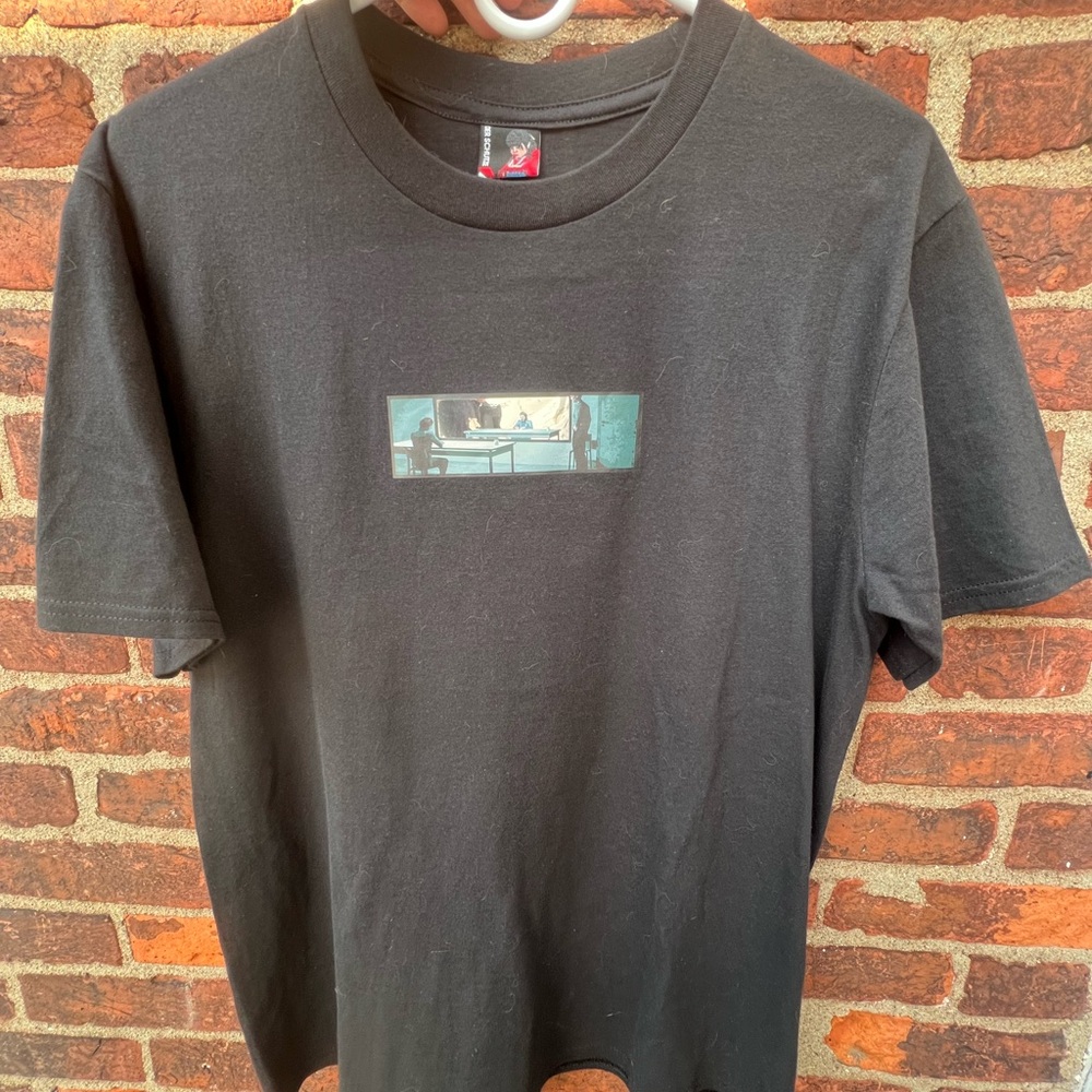 Derschutze Black Short Sleeve Joker Tee / RARE / one way mirror